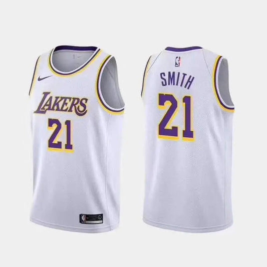 Los Angeles Lakers JR Smith NO.21 Basketball Jersey