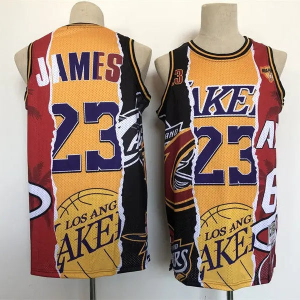 Los Angeles Lakers Lebron James NO.23 Basketball Jersey