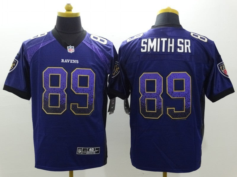 Adult Baltimore Ravens Steve Smith Sr. NO.89 Football Jerseys