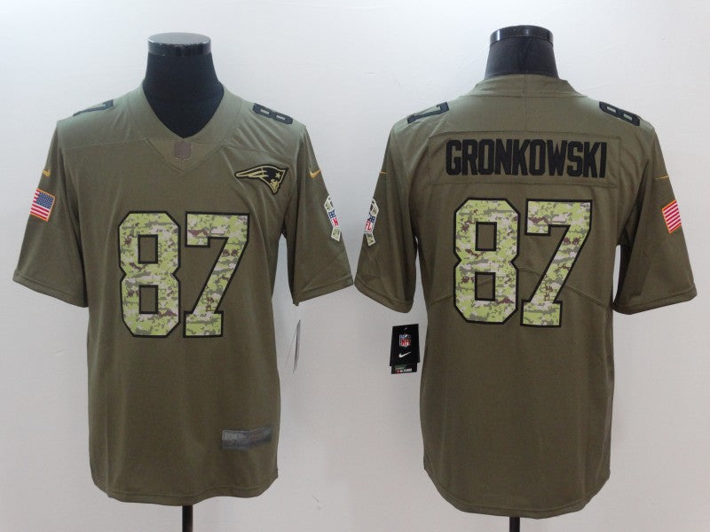 Adult New England Patriots Rob Gronkowski NO.87 Football Jerseys