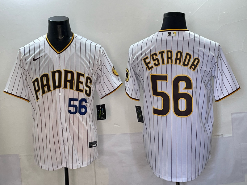 new Men/Women/Youth San Diego Padres Jeremiah Estrada #56 baseball Jerseys