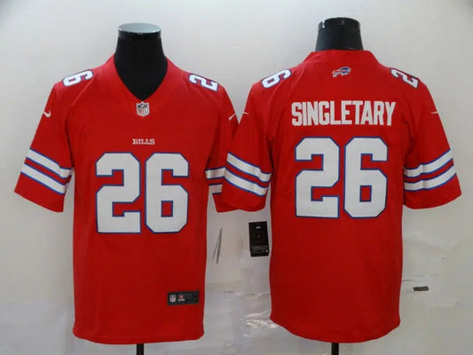 Adult Buffalo Bills Devin Singletary NO.26 Football Jerseys