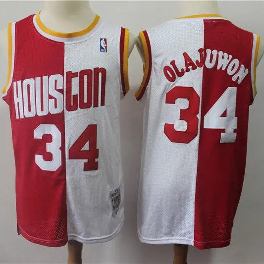 Houston Rockets Hakeem Olajuwon NO.34 Basketball Jersey