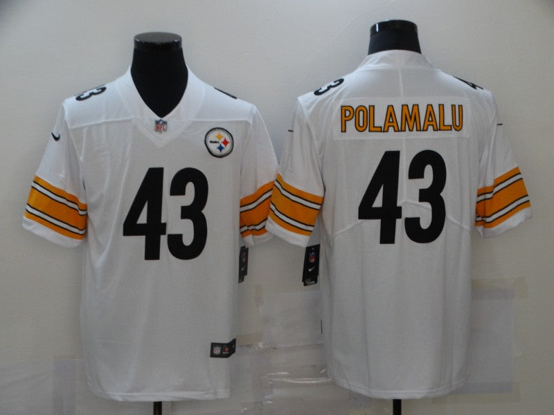 Adult Pittsburgh Steelers Troy Polamalu NO.43 Football Jerseys