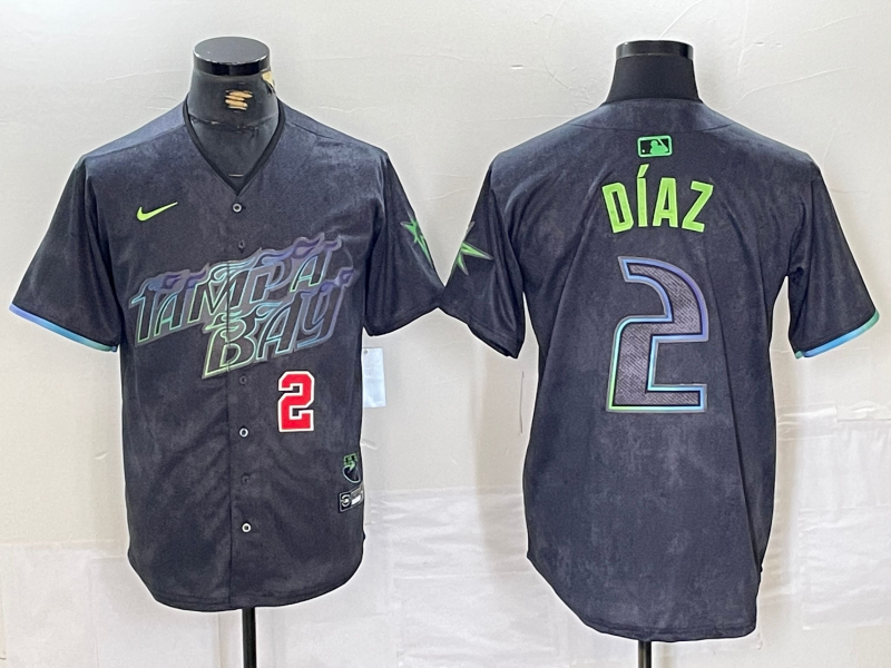 Men/Women/Youth Tampa Bay Rays Yandy Díaz NO.2 baseball Jerseys