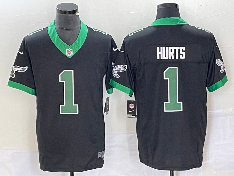 Adult 2023-2024 season Philadelphia Eagles Jalen Hurts NO.1 Football Jerseys