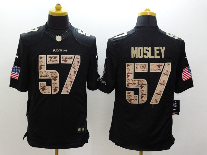 Adult Baltimore Ravens C.J. Mosley NO.57 Football Jerseys