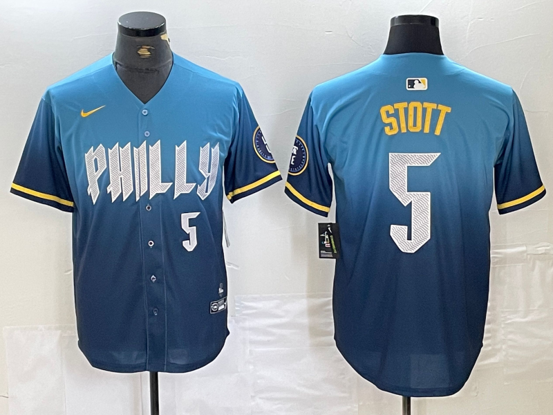 Men/Women/Youth Philadelphia Phillies Bryson Stott #5 baseball Jerseys