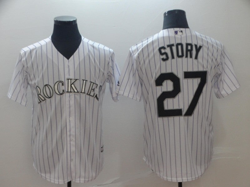 Men/Women/Youth Colorado Rockies Trevor Story #27 baseball Jerseys