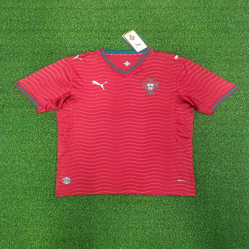 Portugal 2026 Men's world cup home soccer Jersey custom name and number