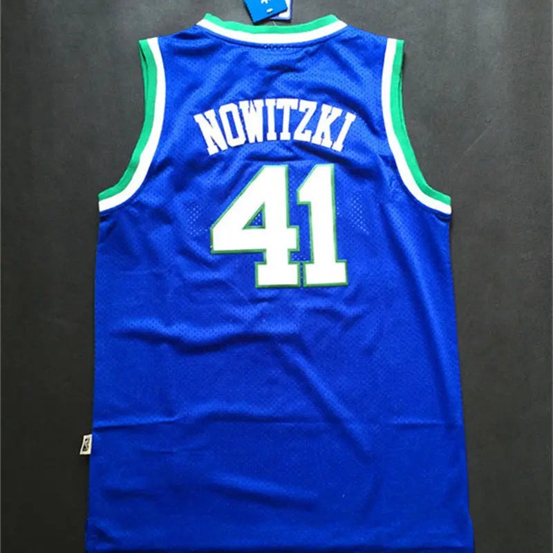 Dallas Mavericks Dirk Nowitzki NO.41 Basketball Jersey