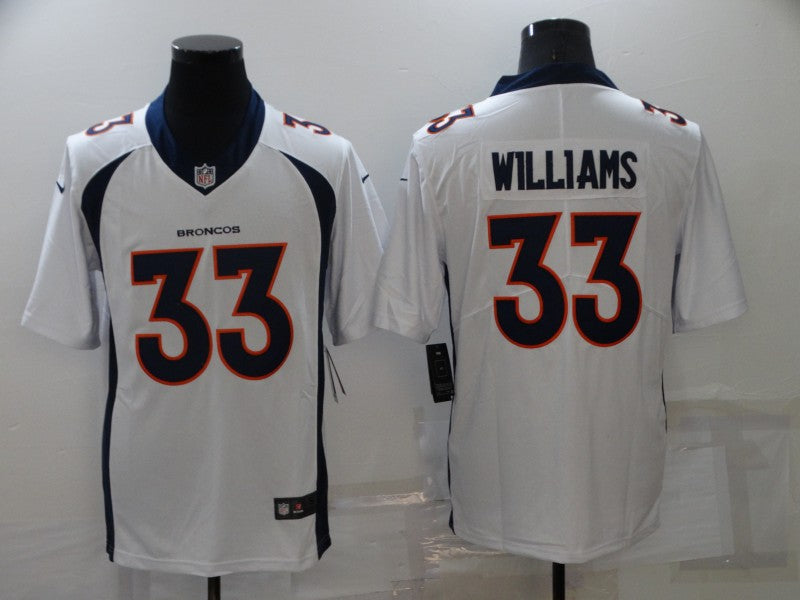 Adult Denver Broncos Javonte Williams NO.33 Football Jerseys