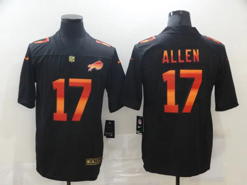 Adult Buffalo Bills Josh Allen NO.17 Football Jerseys