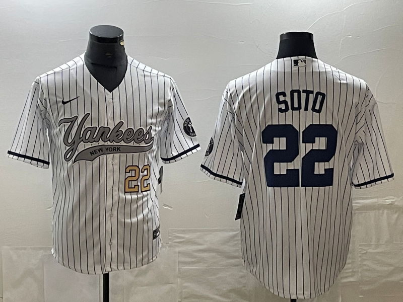 Men/Women/Youth New York Yankees Juan Soto NO.22 baseball Jerseys
