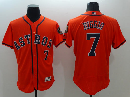 Men/Women/Youth Houston Astros Craig Biggio #7 baseball Jerseys