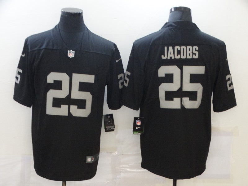 Adult Oakland Raiders Josh Jacobs NO.25 Football Jerseys