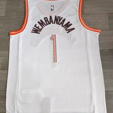 San Antonio Spurs Victor Wembanyama NO.1 Basketball Jersey