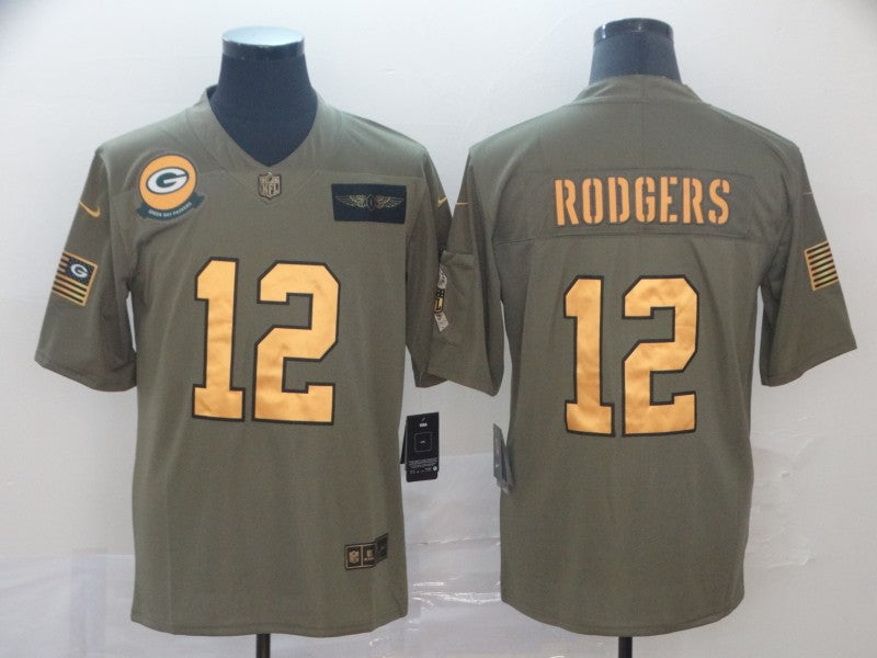 Adult Green Bay Packers Aaron Rodgers NO.12 Football Jerseys