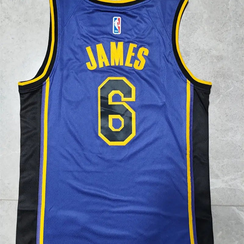 Los Angeles Lakers Lebron James NO.6 Basketball Jersey