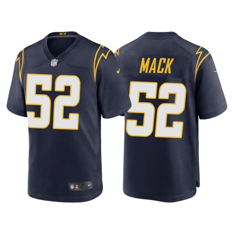 Adult Los Angeles Chargers Khalil Mack NO.52 Football Jerseys