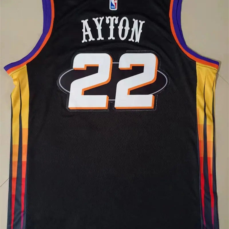 Phoenix Suns Ayton NO.22 Basketball Jersey