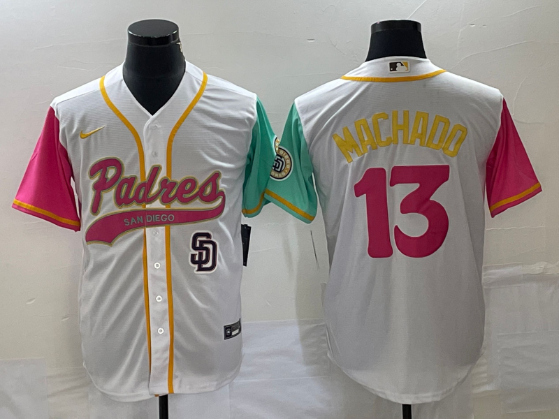 Men/Women/Youth San Diego Padres Manny Machado #13 baseball Jerseys