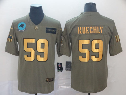 Adult Carolina Panthers Luke Kuechly NO.59 Football Jerseys
