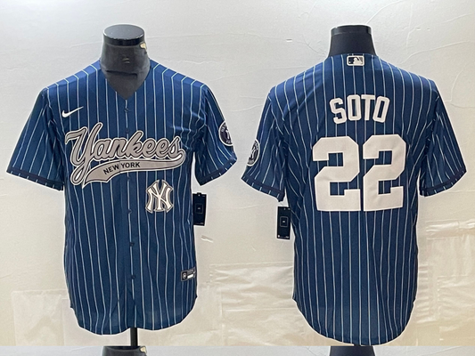 Men/Women/Youth New York Yankees Juan Soto  NO.22 baseball Jerseys