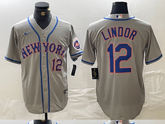 Men/Women/Youth Cleveland Indians Francisco Lindor#12 baseball Jerseys