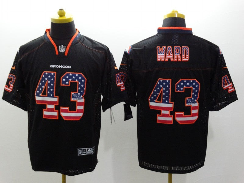 Adult Denver Broncos T.J. Ward NO.43 Football Jerseys