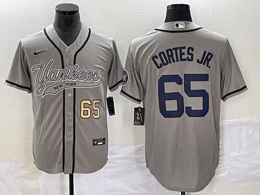 Men/Women/Youth New York Yankees Nestor Cortés Jr. NO.65 baseball Jerseys