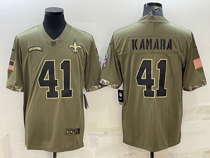 Adult New Orleans Saints Alvin Kamara NO.41 Football Jerseys