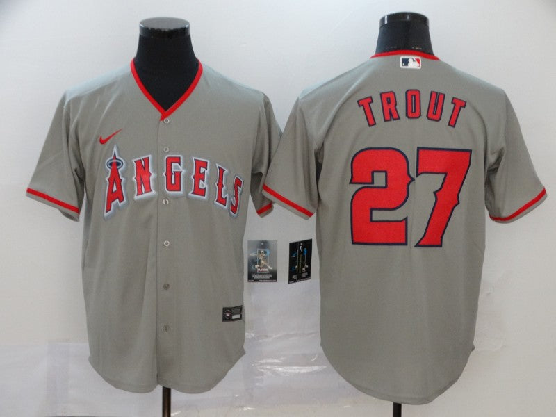 Men/Women/Youth Los Angeles Angels Mike Trout #27 baseball Jerseys