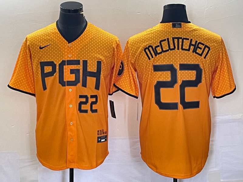 Men/Women/Youth Pittsburgh Pirates Andrew McCutchen #22 baseball Jerseys