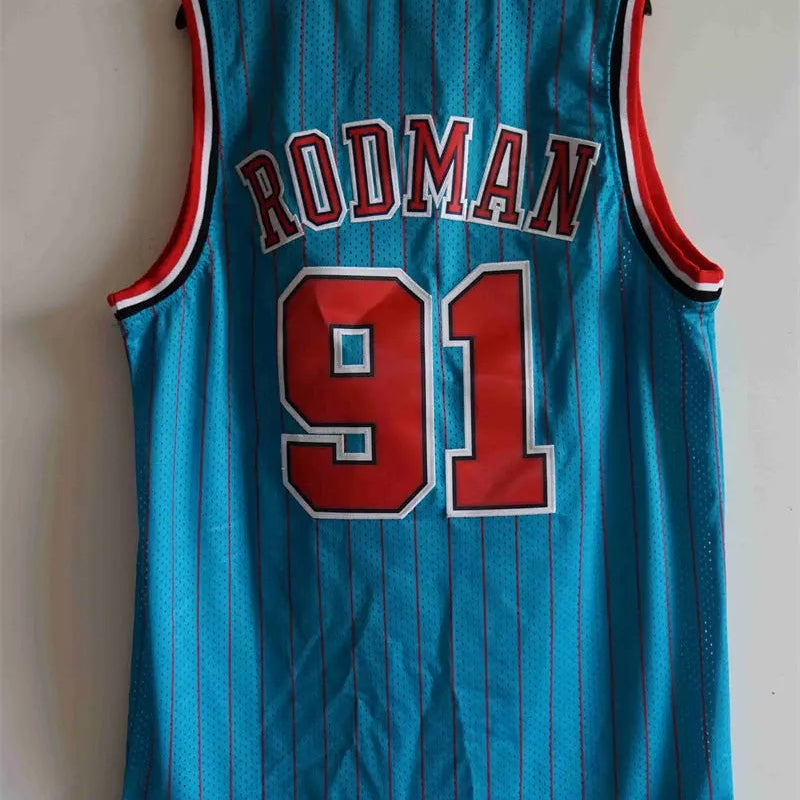 Chicago Bulls Dennis Rodman NO.91 Basketball Jersey