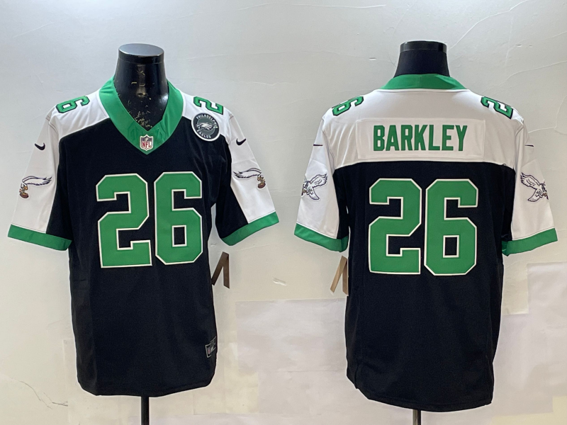 NEW Adult Philadelphia Eagles Saquon Barkley NO.26 Football Jerseys