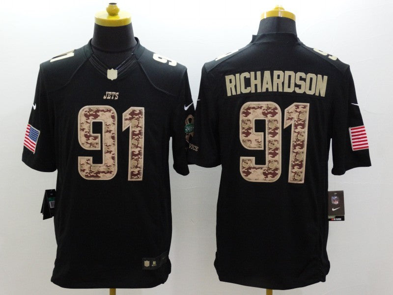 Adult New York Jets Sheldon Richardson NO.91 Football Jerseys