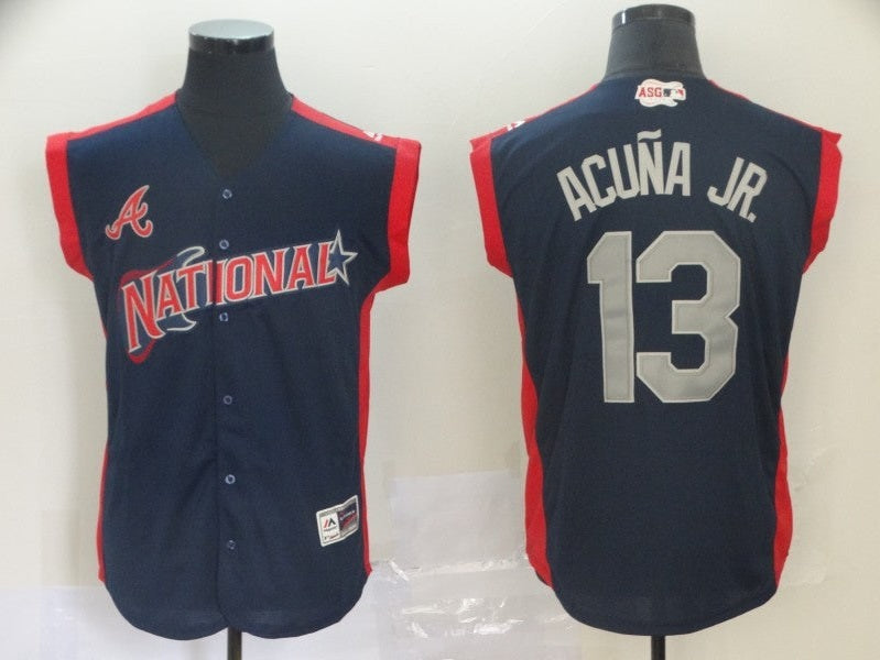 Men/Women/Youth Atlanta Braves Ronald Acuña Jr. #13 baseball Jerseys