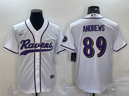 Adult Baltimore Ravens Mark Andrews NO.89 Football Jerseys