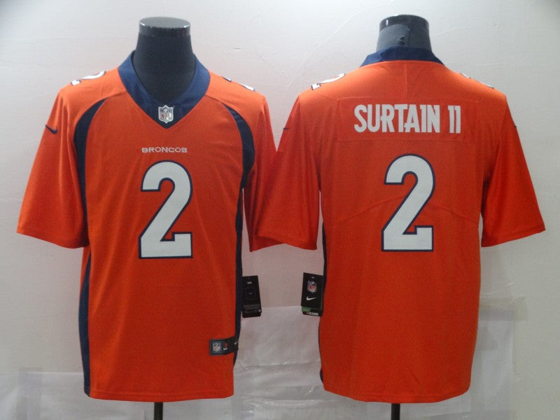 Adult Denver Broncos Patrick Surtain II NO.2 Football Jerseys