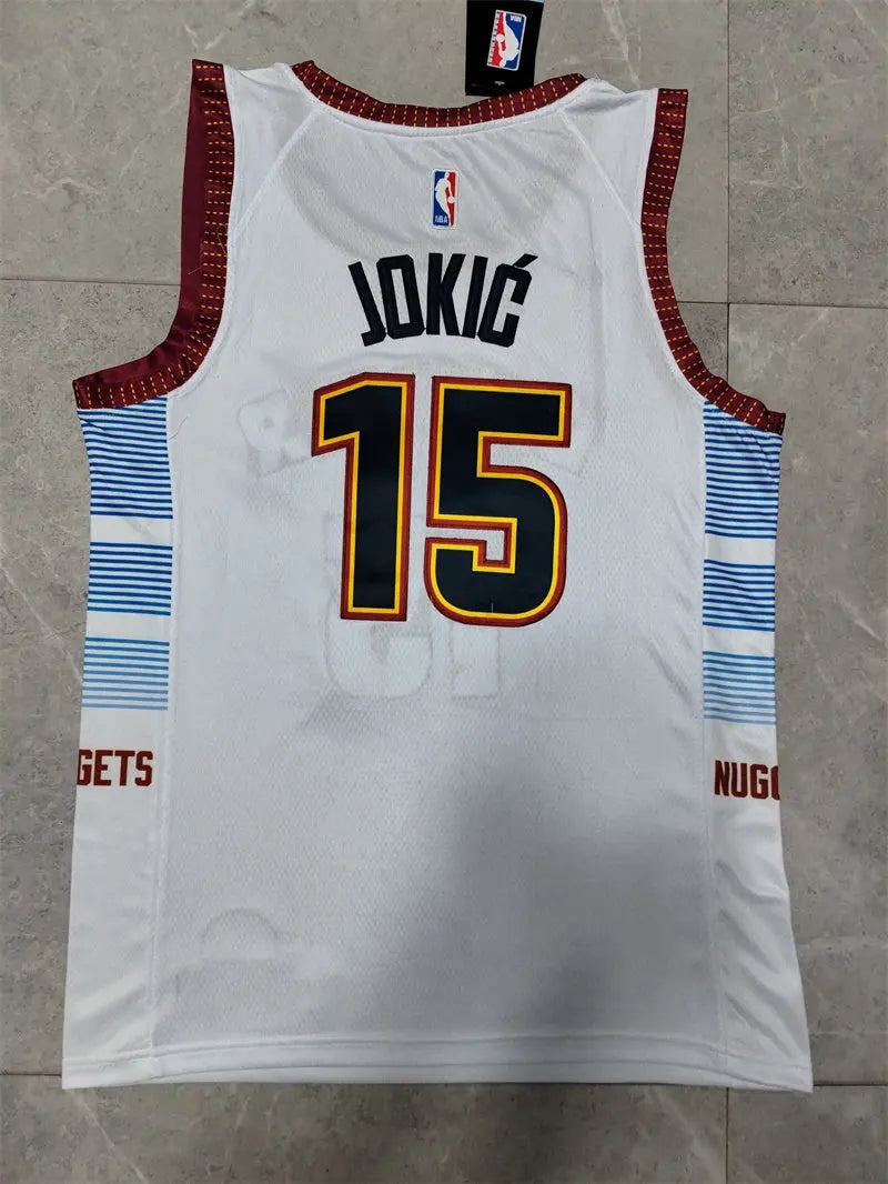 Denver Nuggets Nikola Jokic NO.15 Basketball Jersey