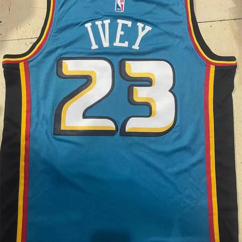 Detroit Pistons Jaden Ivey NO.23 Basketball Jersey
