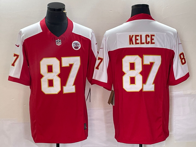 New arrival Adult Kansas City Chiefs Travis Kelce NO.87 Football Jerseys