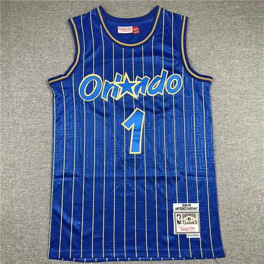 Orlando Magic Anfernee Hardaway NO.1 Basketball Jersey