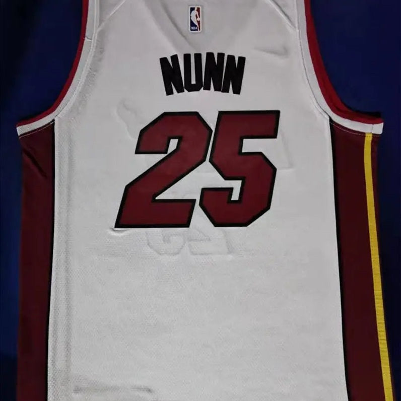 Miami Heat Nunn NO.25 Basketball Jersey