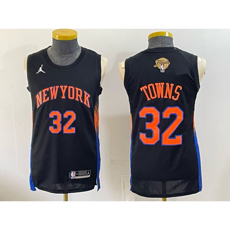 New coming New York Knicks Karl-Anthony Towns swingman jerseys S-2XL