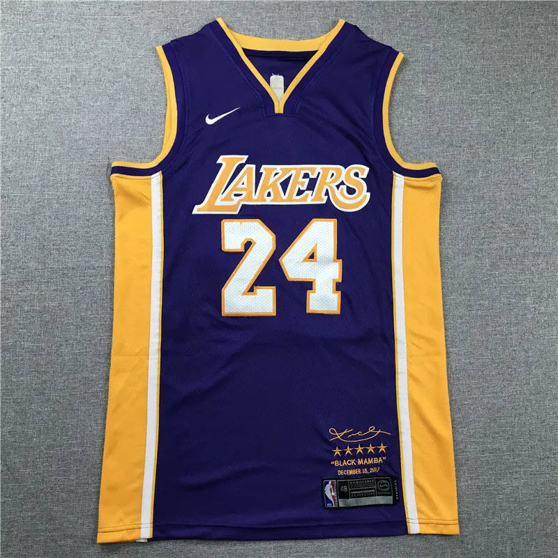 Los Angeles Lakers Kobe Bryant NO.24 Basketball Jersey
