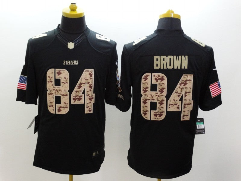Adult Pittsburgh Steelers Antonio Brown NO.84 Football Jerseys