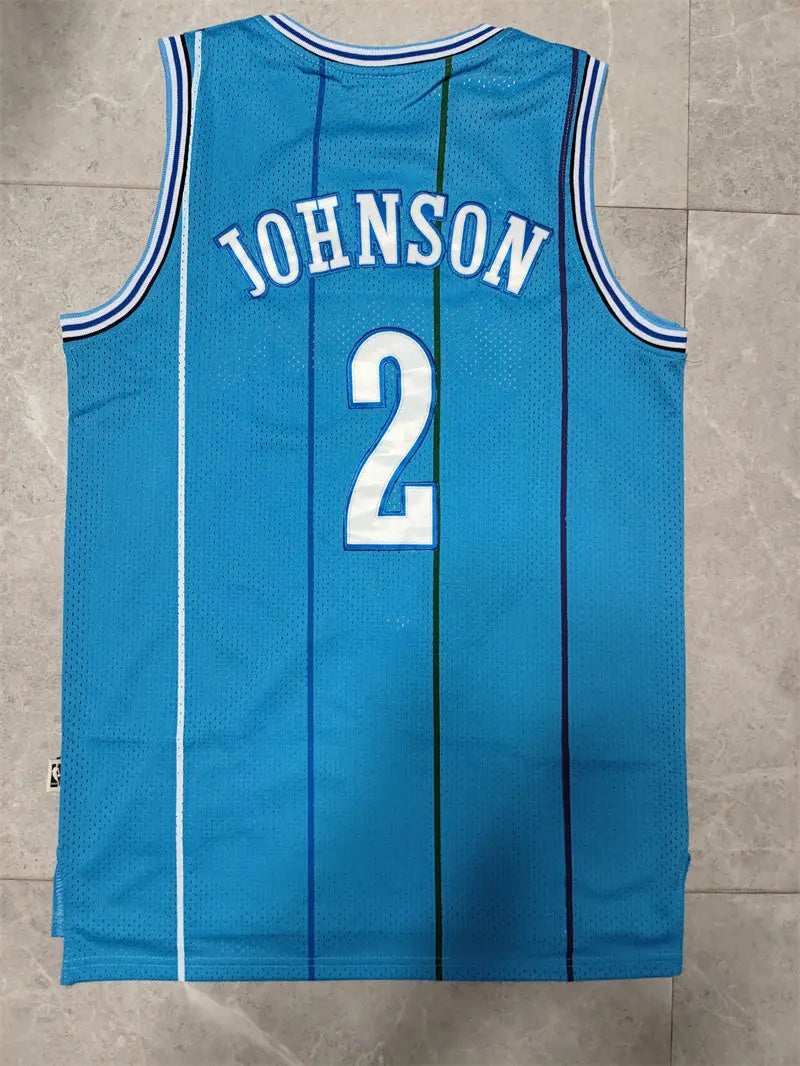 Charlotte Hornets Larry Johnson NO.2 Basketball Jersey