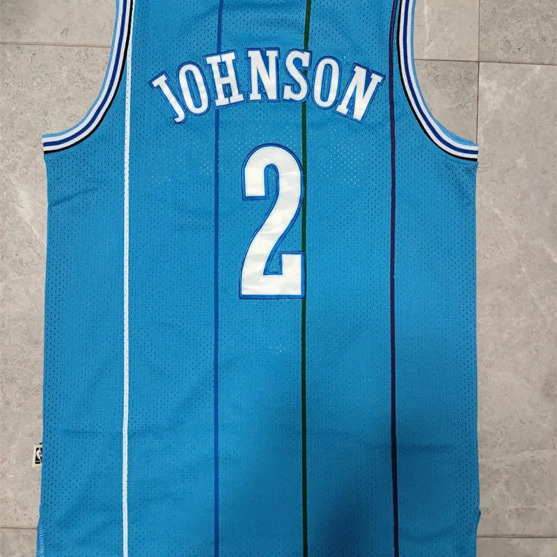 Charlotte Hornets Larry Johnson NO.2 Basketball Jersey